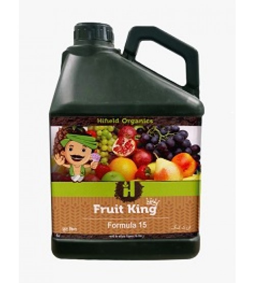 Fruit King (Seaweed Extract Fruit Special, Overall Development Amino, Proteins, Vitamins, Fruit Size) - 5 LTR